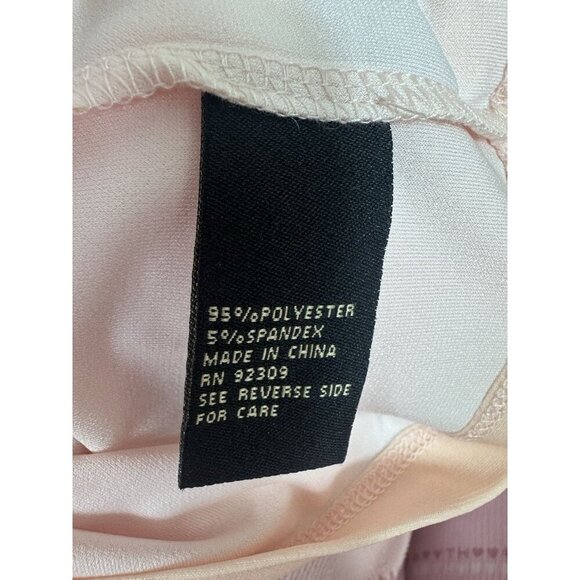 DG2 Diane Gilman Shirt Peach Floral Short Sleeve Top Size Small NWT - Picture 10 of 10